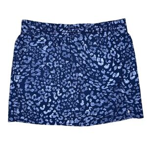 Tommy Bahama Island Zone M Athletic Pickleball Tennis Golf Leopard Skort Skirt